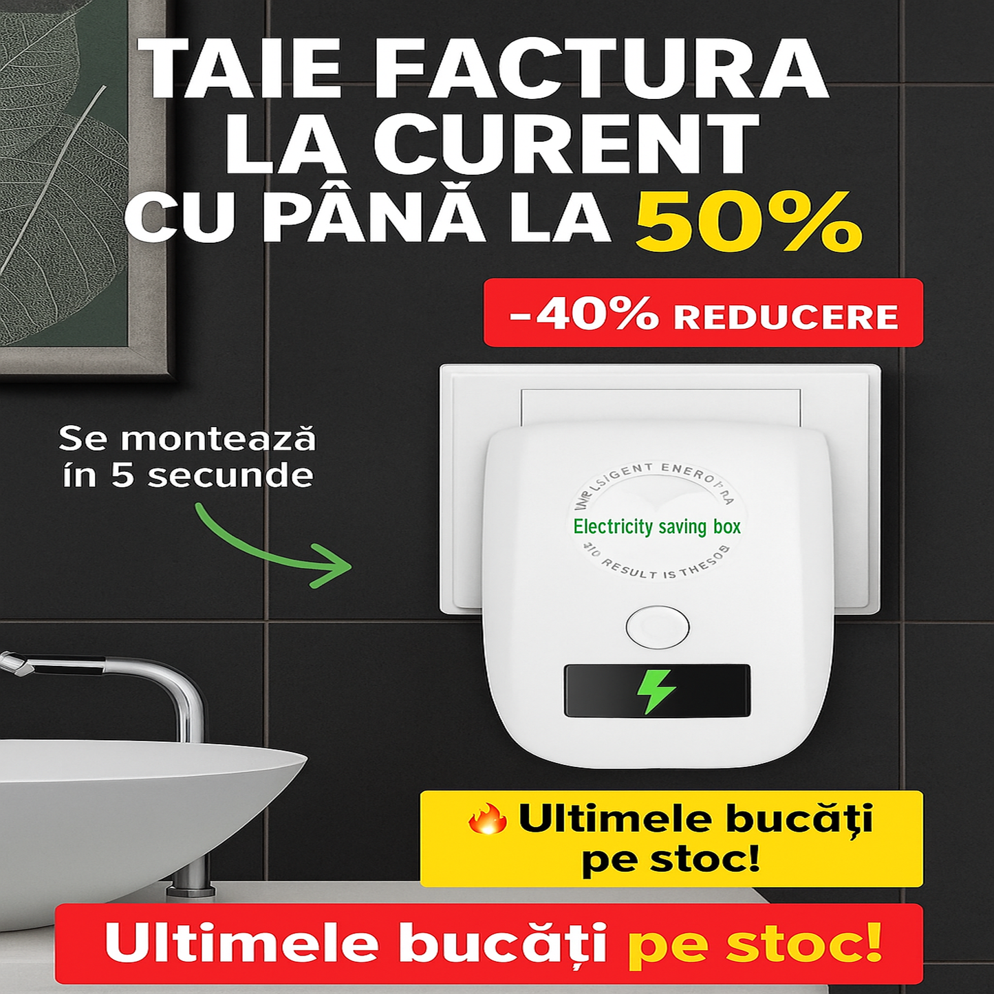 EcoPower - Dispozitiv Economisire Energie