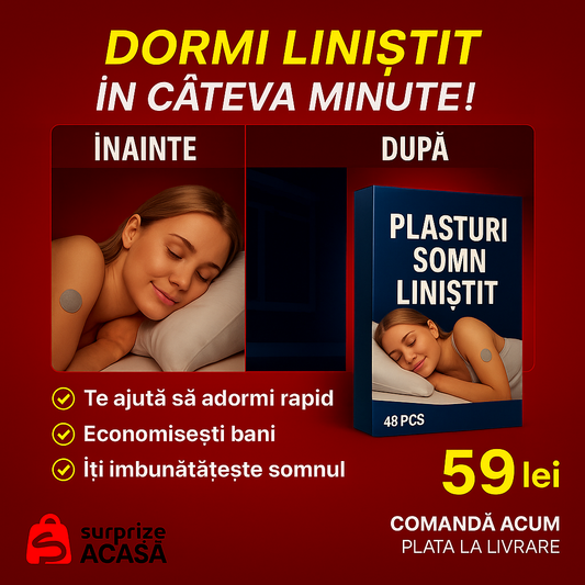 Set 48 Plasturi Pentru un Somn Linistitor